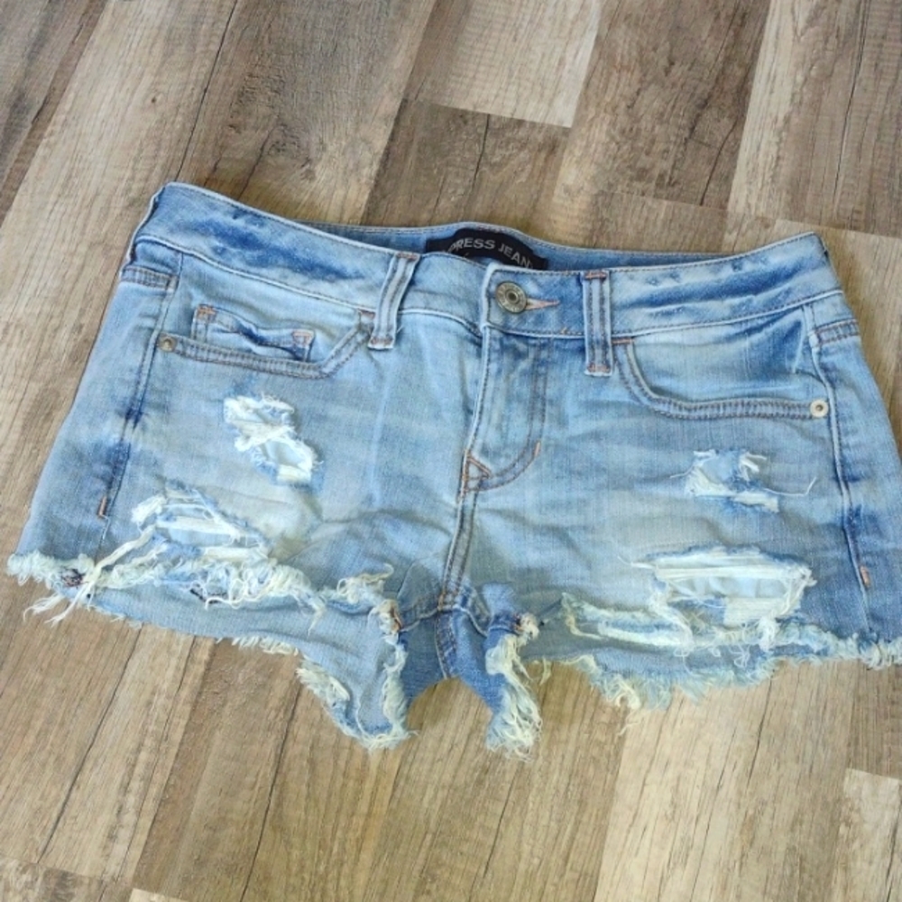 Express jean shorts
